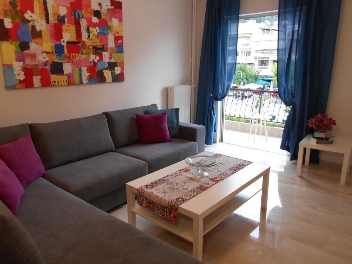 Meteora Deluxe Apartment / Amazing View カランバカ エクステリア 写真
